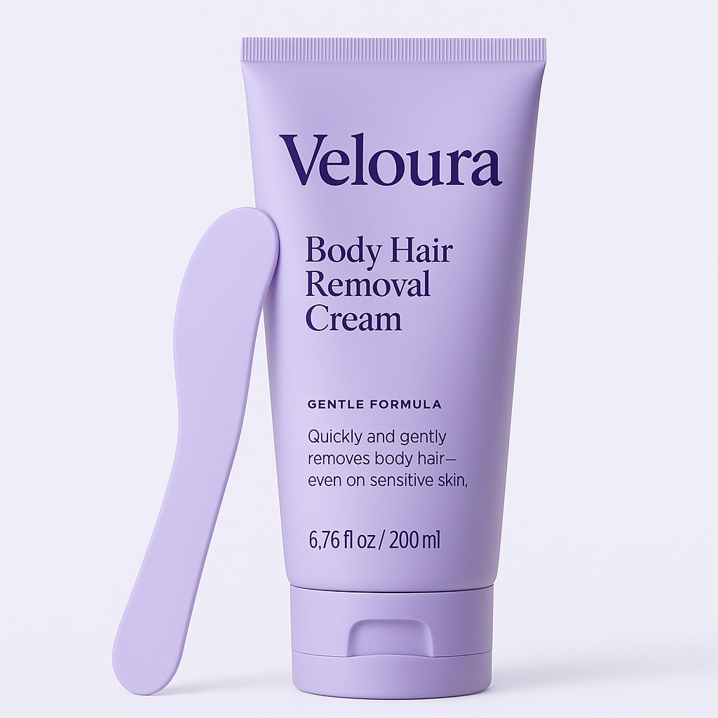 Veloura - Womens sensitive skin hair removal cream